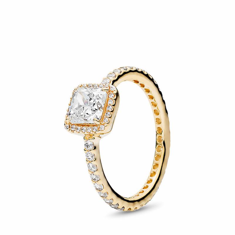 Pandora Timeless Elegance Stackable Ring Gold Egypt AO8735109